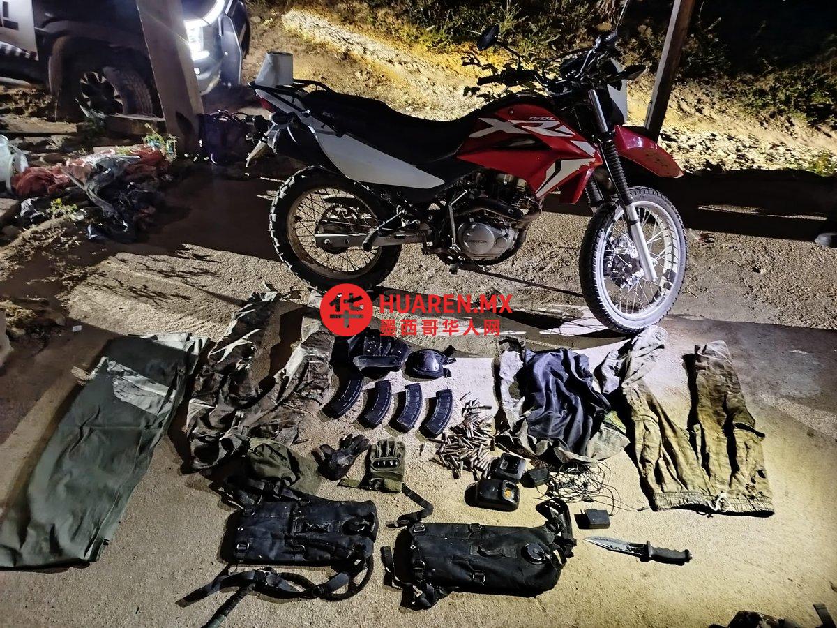 在恰帕斯州Villaflores发生的车辆焚烧事件:与毒品走私有关