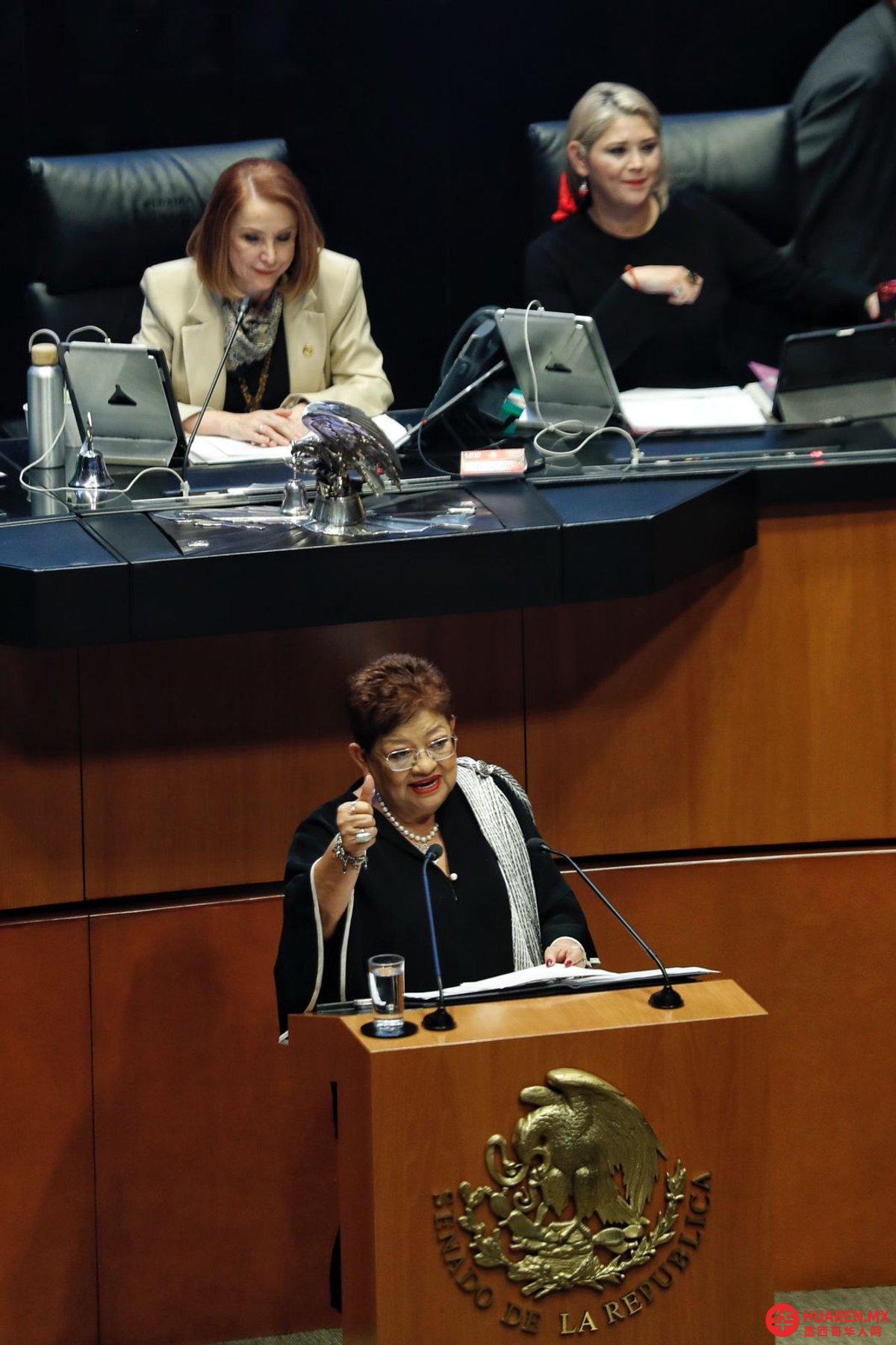 参议院选举Ernestina Godoy为共和国新的总检察长