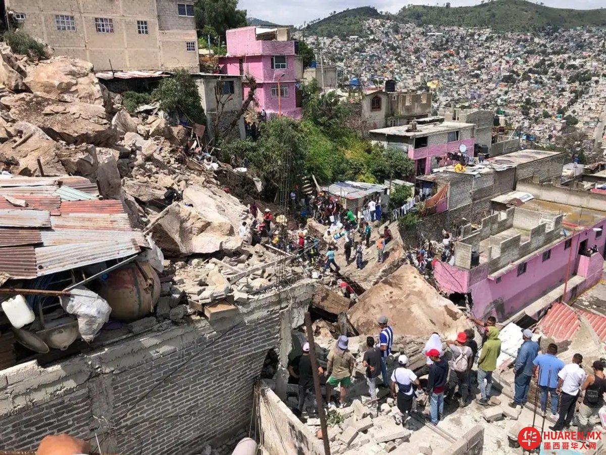 在Cerro del Chiquihuite山体滑坡后,为350户家庭提供了住房