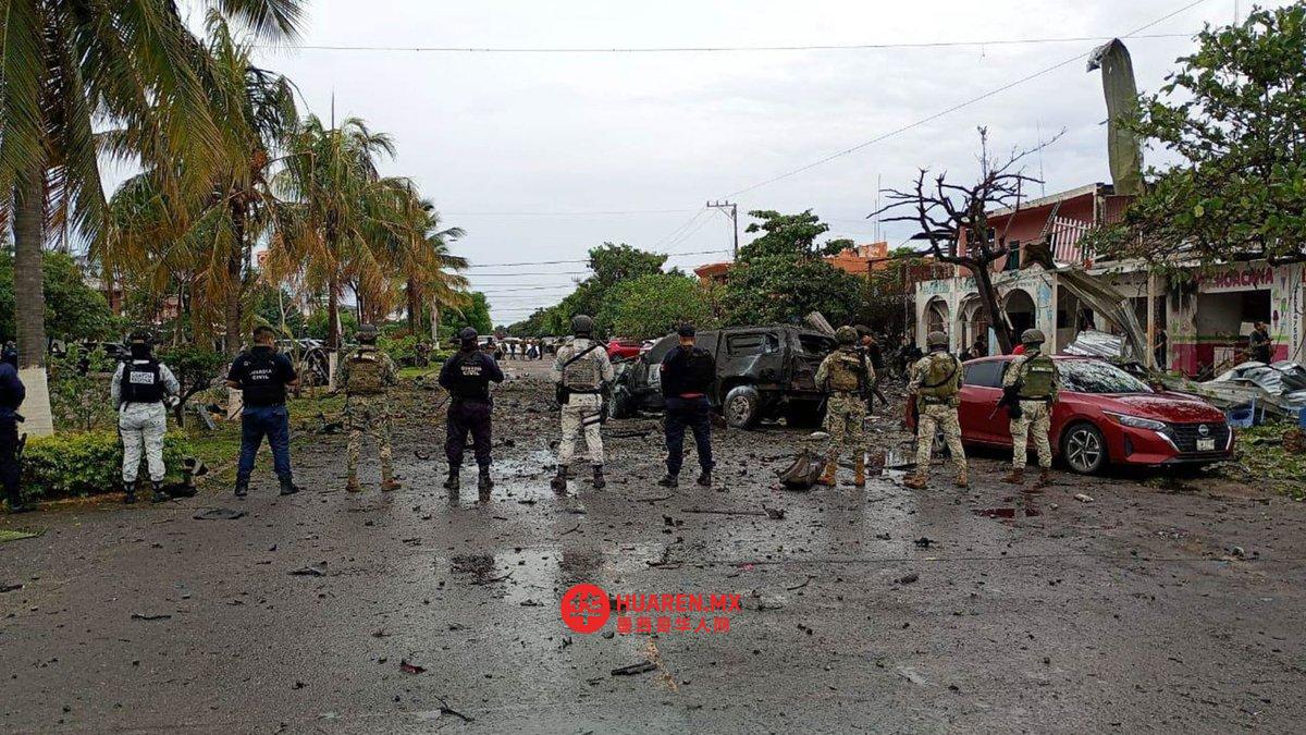 纳瓦族社区怒斥米却肯州警察基地爆炸事件,指认CJNG为幕后黑手
