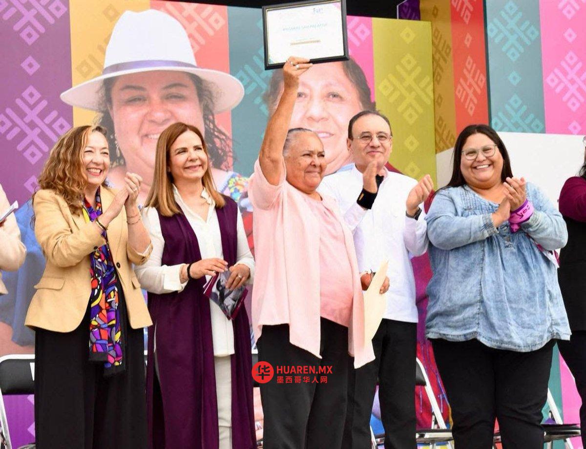超过4000名索诺拉州女性加入了‘Tejedoras de la Patria’组织