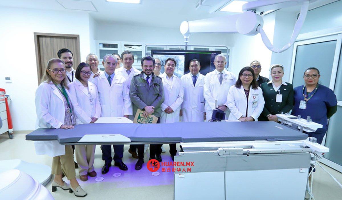 Zoé Robledo inaugurates the new Hemodynamics Ward at Hospital General Regional No. 1