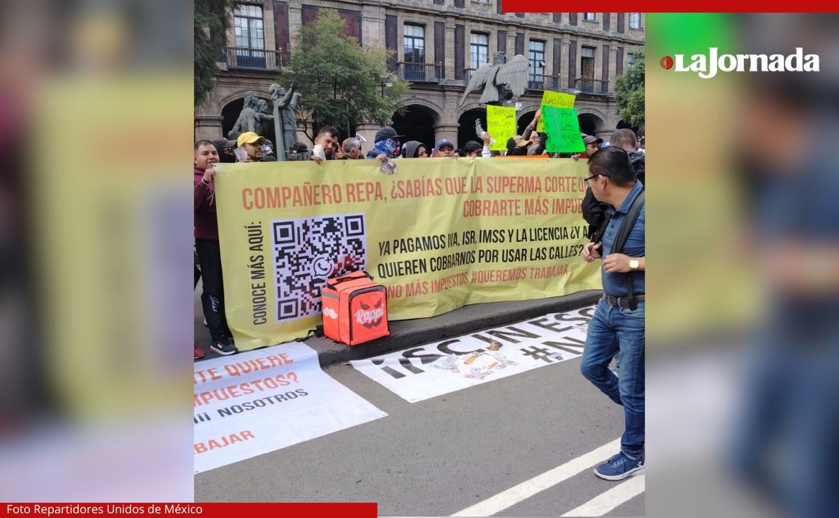 应用程序骑手要求最高法院停止对使用墨西哥城基础设施征收的费用