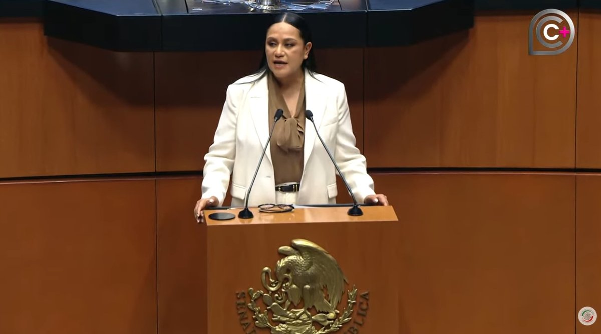 Ariadna Montiel rejects the political use of welfare programs; stops criticism in the Senate