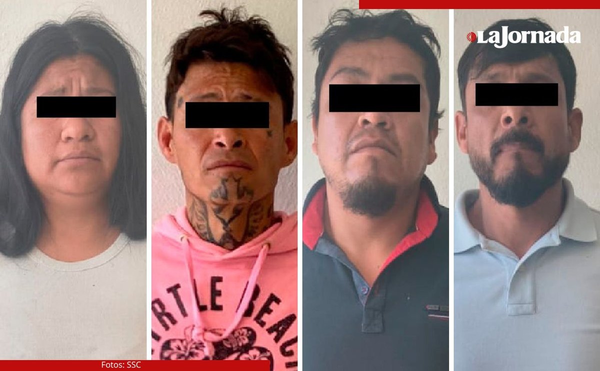墨西哥城安全部门（SSC）逮捕了一伙专门从事入室盗窃的犯罪团伙