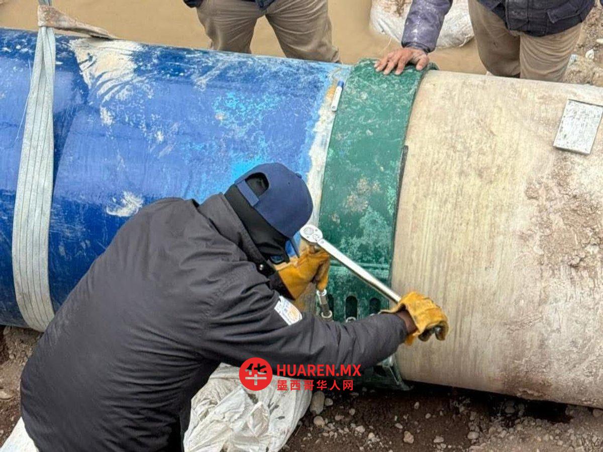 维多利亚市水管爆裂,30万居民断水待修
