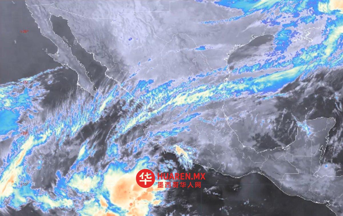 寒潮携极地气团袭来,墨西哥北部气温骤降