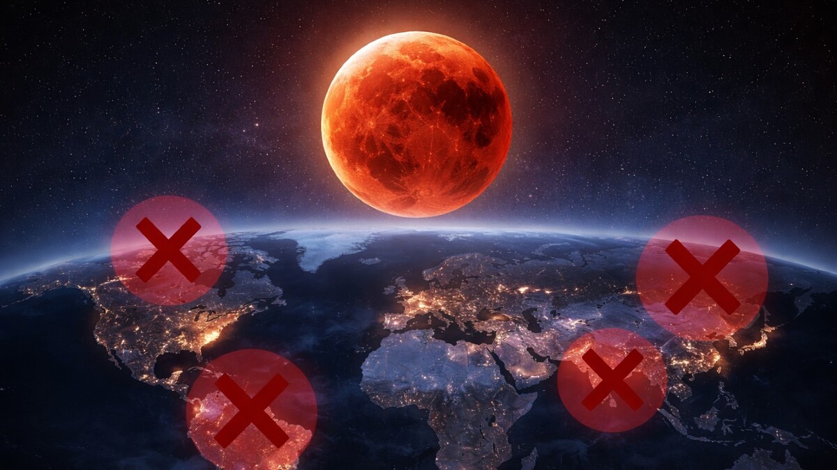 三月月全食哪些地区看不到?