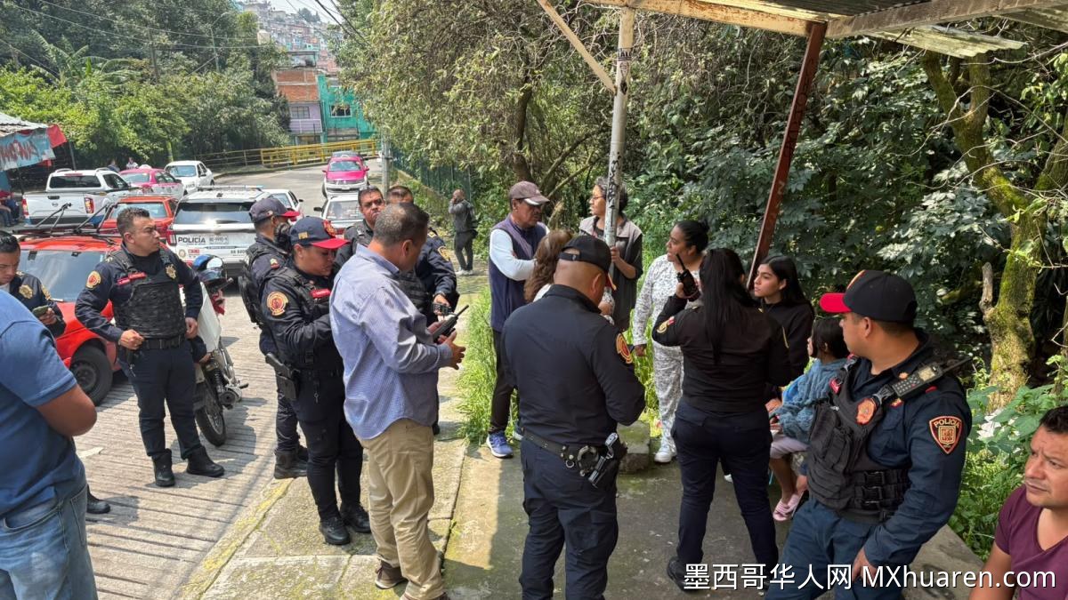 7岁女童在阿尔瓦罗·奥布雷贡区公园被母亲遗弃