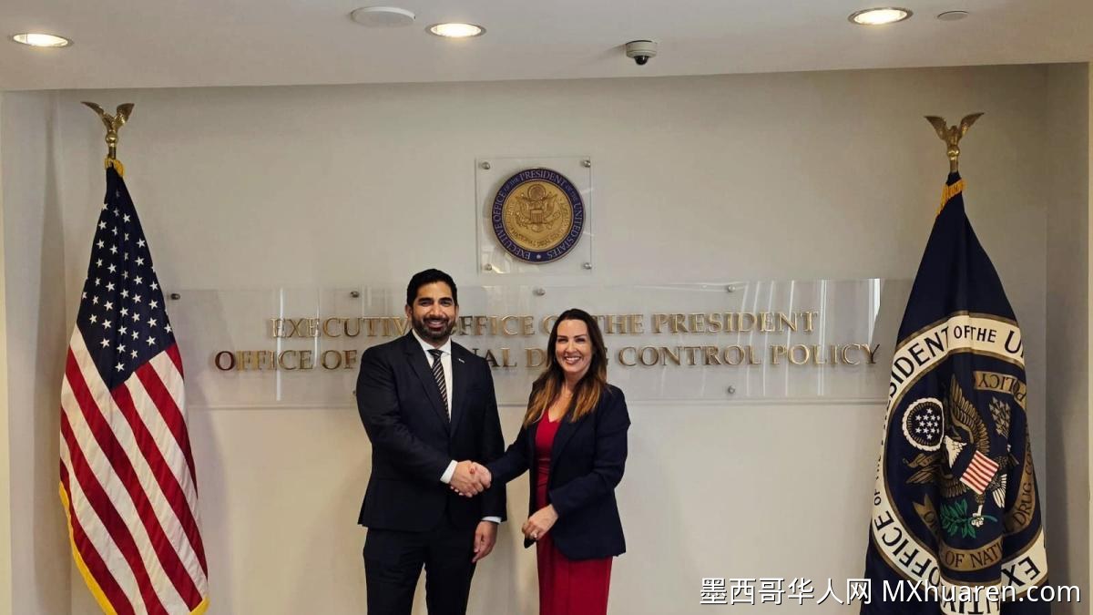 墨驻美大使与白宫官员会晤商安全合作