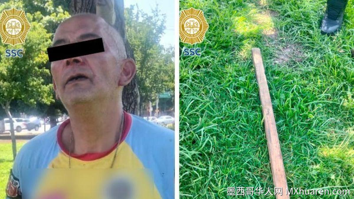 男子棒杀两月大幼犬被当场抓获