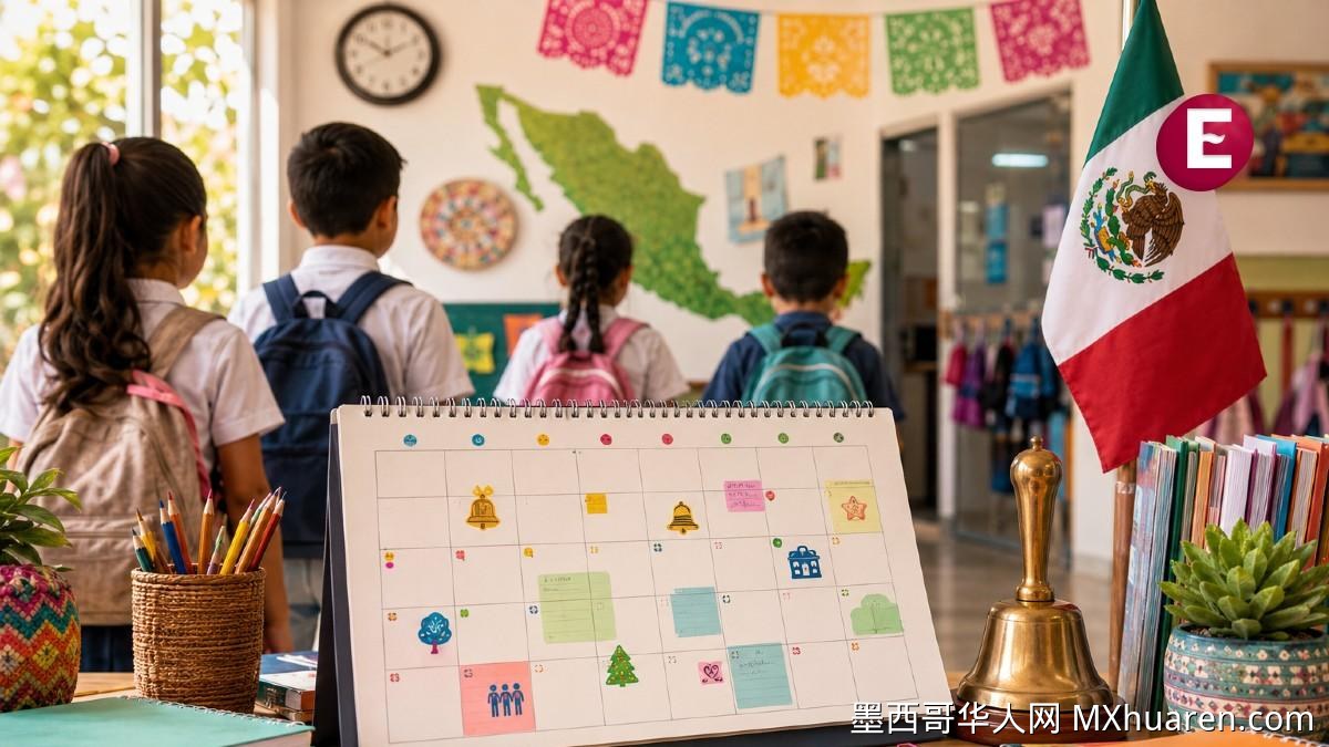 墨西哥公布2026-2027学年校历 明确开学和假期安排