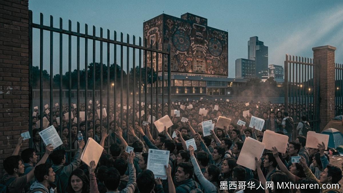 UNAM招生考试风波震动全国