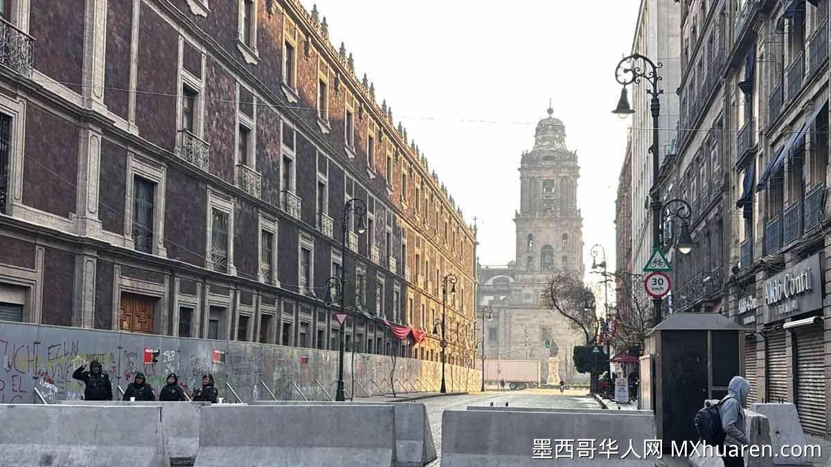 墨西哥城今日多地游行示威 交通预计受阻