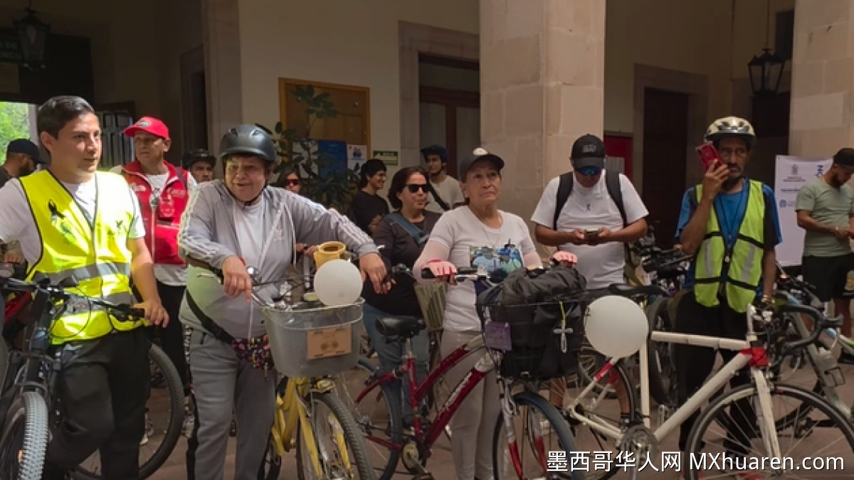 墨西哥自行车手遭碾压身亡 车友集会讨公道