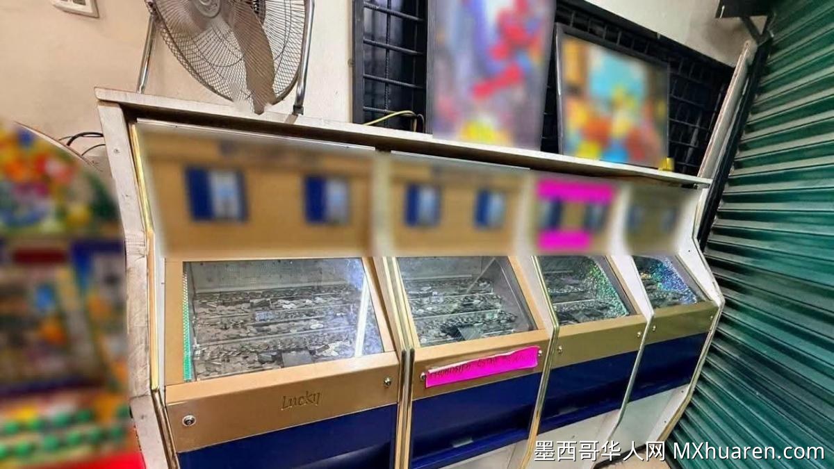 墨西哥查获16台非法老虎机