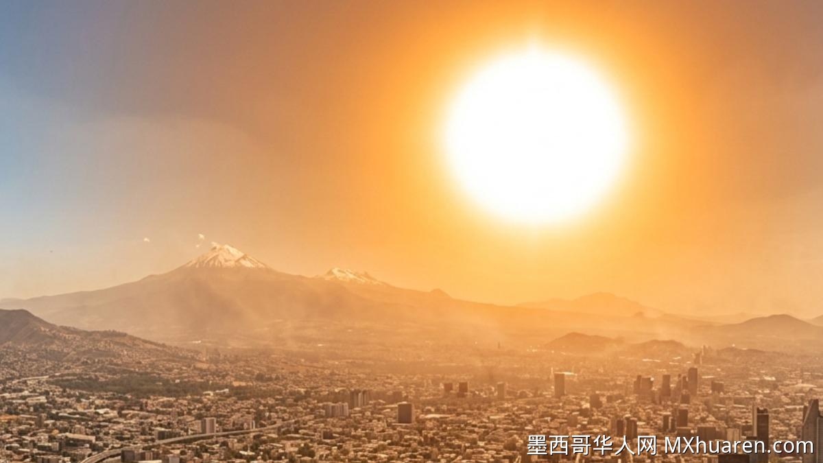 墨西哥多地出现伏旱 降雨减少气温攀升