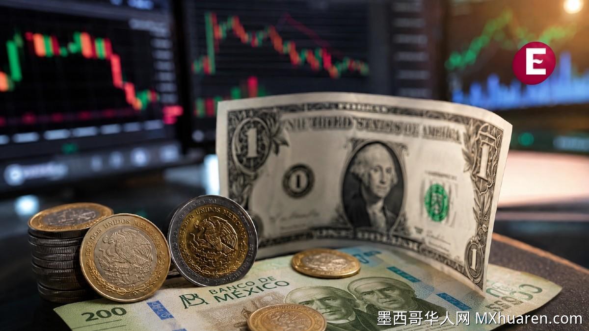 比索小幅贬值!7月7日美元汇率升至17.42