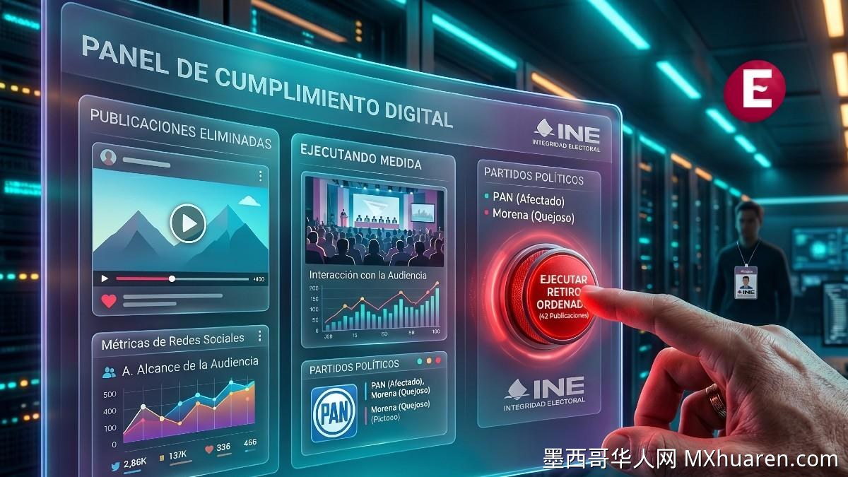 墨西哥INE启用生物识别认证:选民登记转型数字身份平台