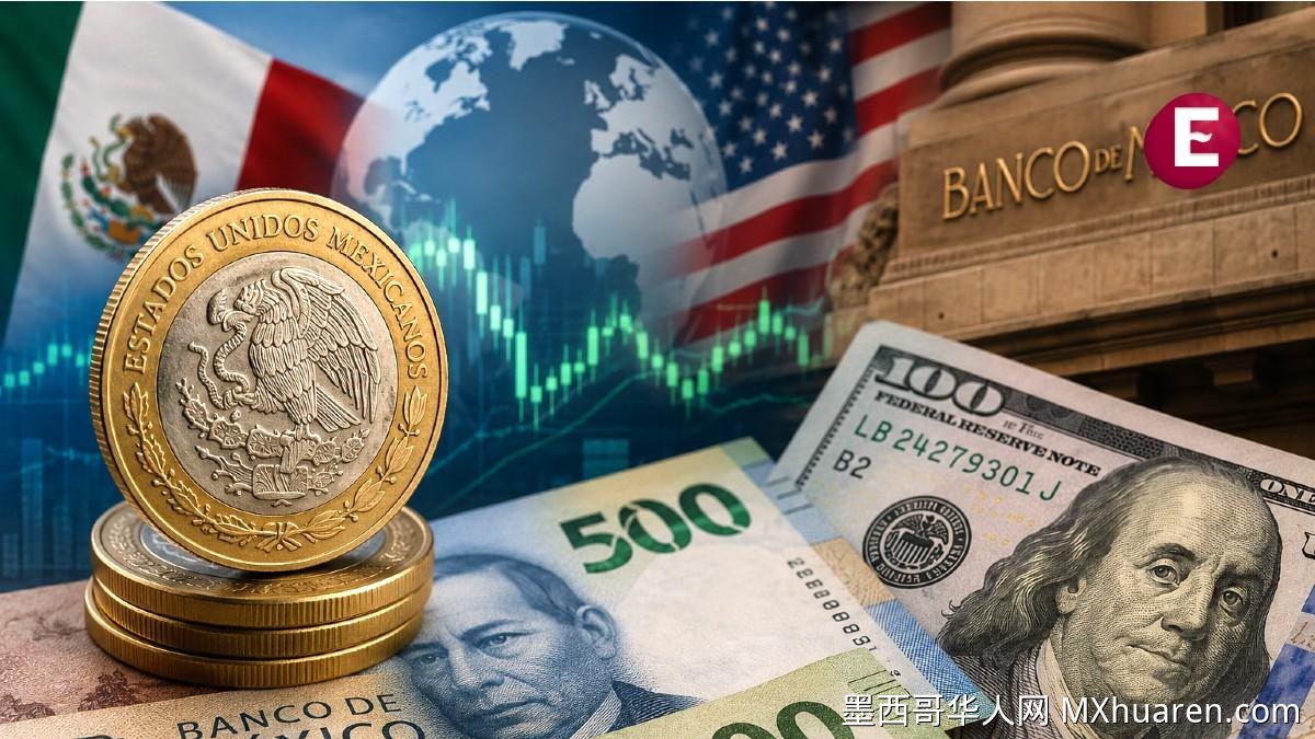 比索稳了!7月9日美元兑墨西哥比索汇率