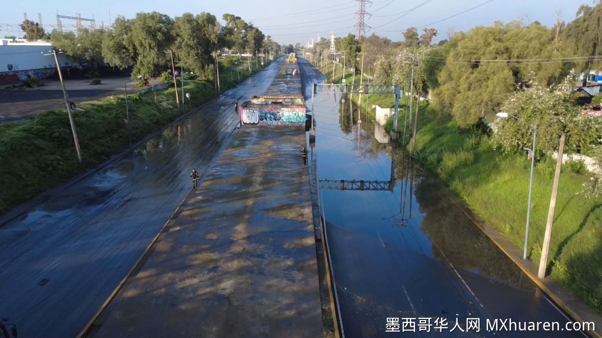 墨西哥城昨日降水量超2100万立方米 今日仍将迎强降雨