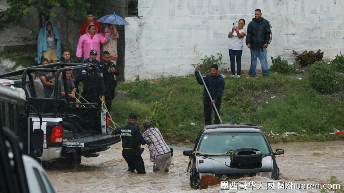 科阿韦拉州发布暴雨冰雹大风警报